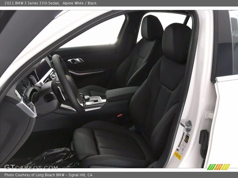 Alpine White / Black 2021 BMW 3 Series 330i Sedan