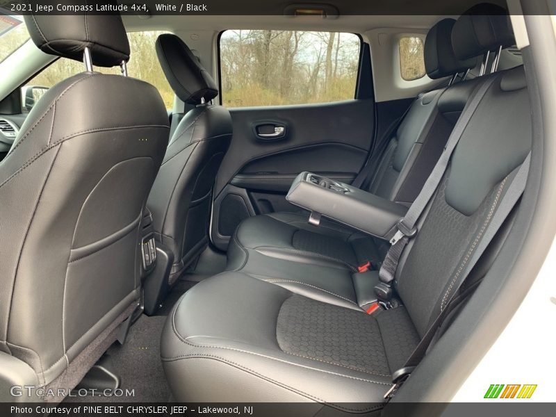 White / Black 2021 Jeep Compass Latitude 4x4