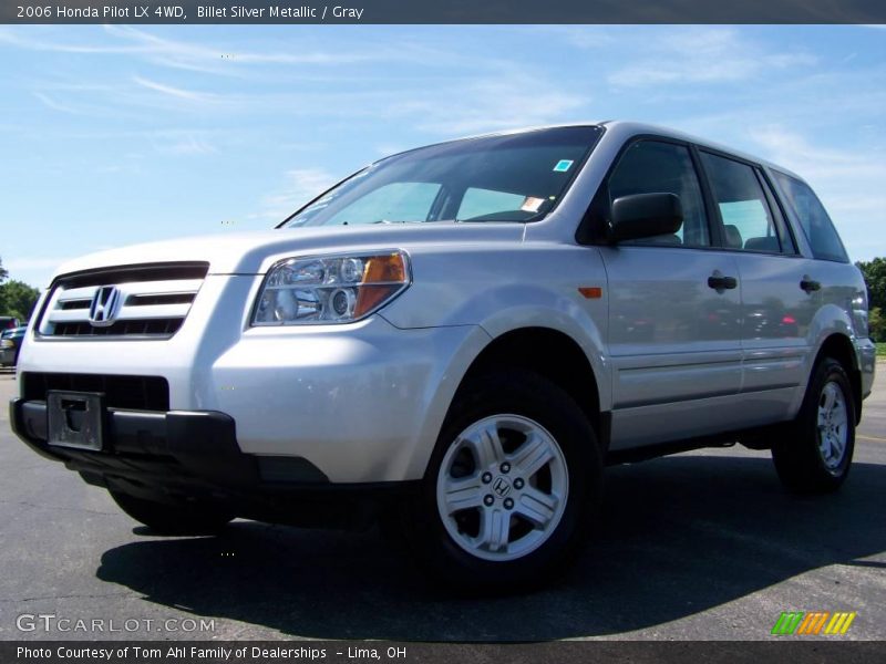 Billet Silver Metallic / Gray 2006 Honda Pilot LX 4WD