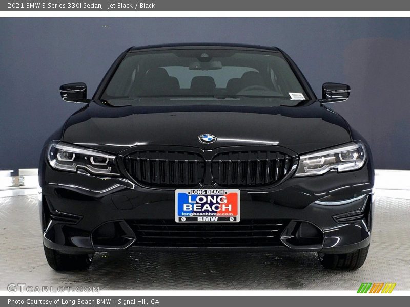Jet Black / Black 2021 BMW 3 Series 330i Sedan