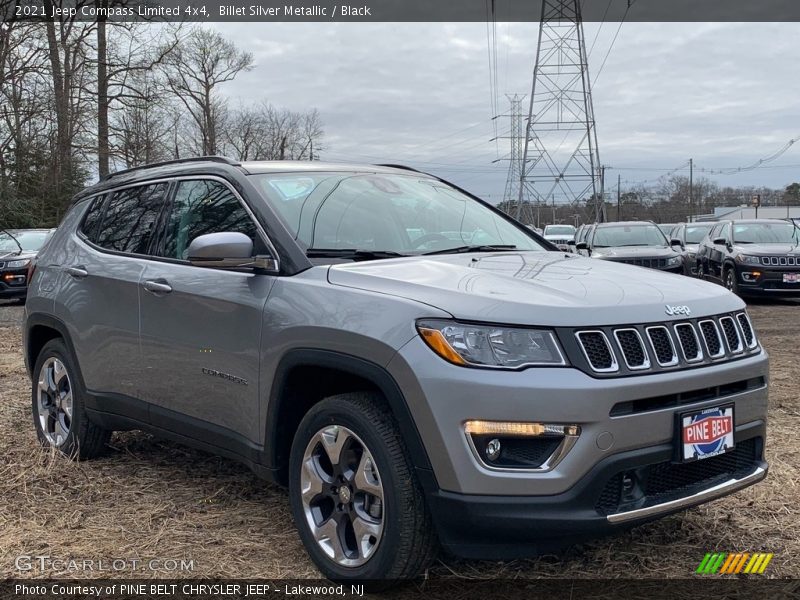 Billet Silver Metallic / Black 2021 Jeep Compass Limited 4x4