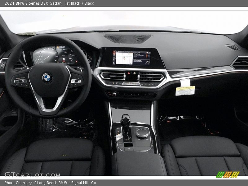 Jet Black / Black 2021 BMW 3 Series 330i Sedan