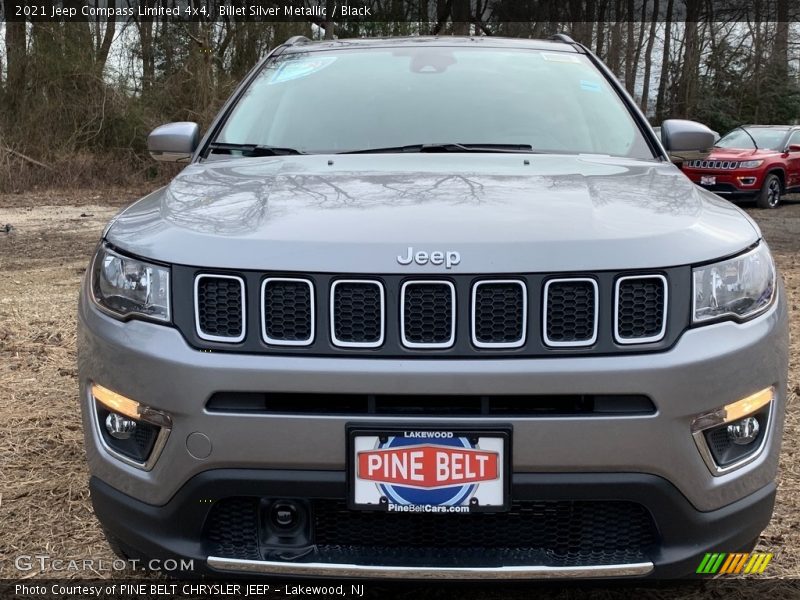 Billet Silver Metallic / Black 2021 Jeep Compass Limited 4x4