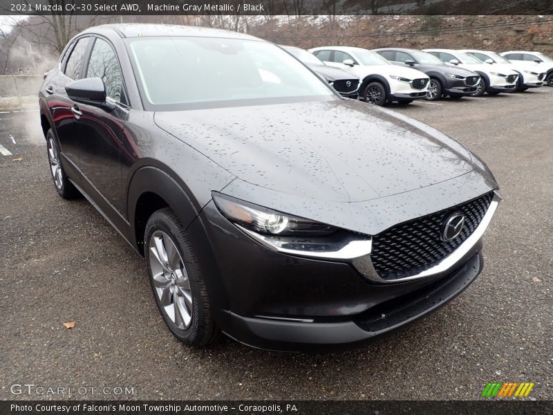 Machine Gray Metallic / Black 2021 Mazda CX-30 Select AWD