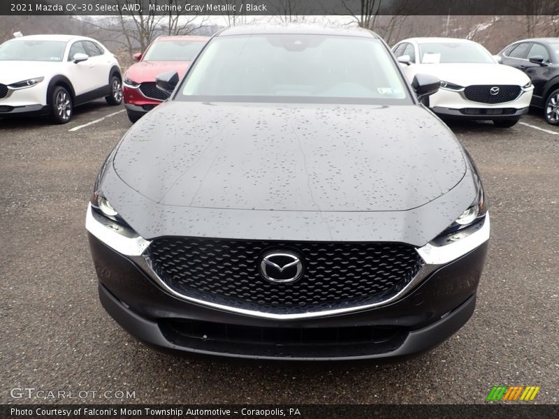 Machine Gray Metallic / Black 2021 Mazda CX-30 Select AWD