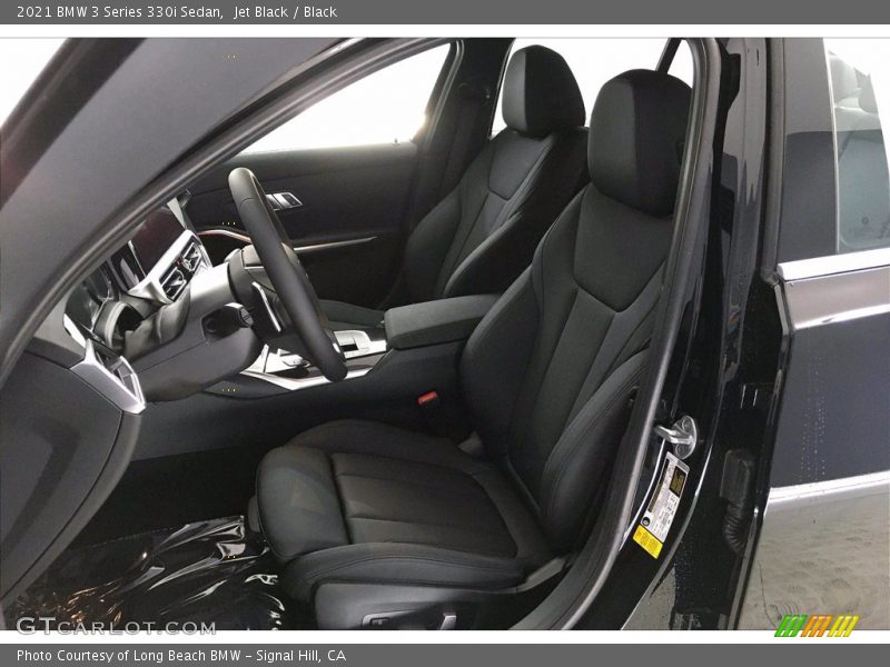 Jet Black / Black 2021 BMW 3 Series 330i Sedan