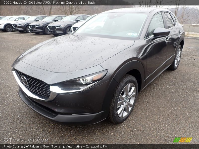Machine Gray Metallic / Black 2021 Mazda CX-30 Select AWD