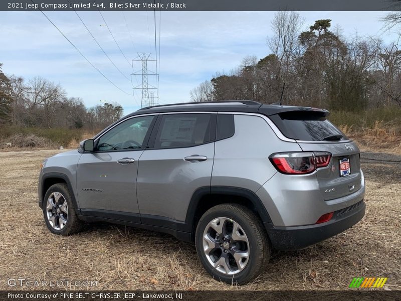 Billet Silver Metallic / Black 2021 Jeep Compass Limited 4x4