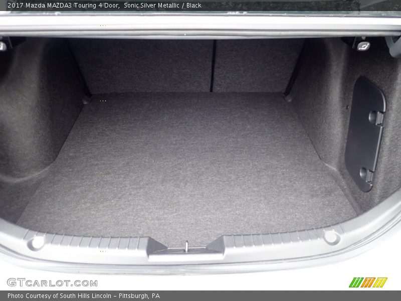 Sonic Silver Metallic / Black 2017 Mazda MAZDA3 Touring 4 Door