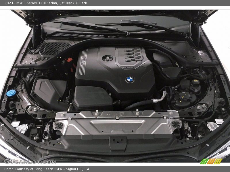Jet Black / Black 2021 BMW 3 Series 330i Sedan