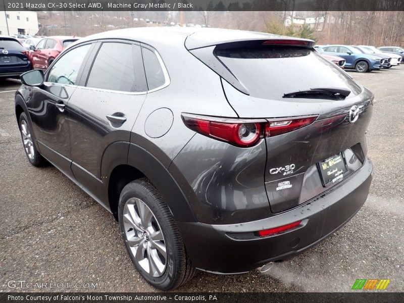 Machine Gray Metallic / Black 2021 Mazda CX-30 Select AWD