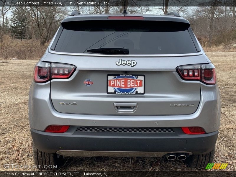 Billet Silver Metallic / Black 2021 Jeep Compass Limited 4x4