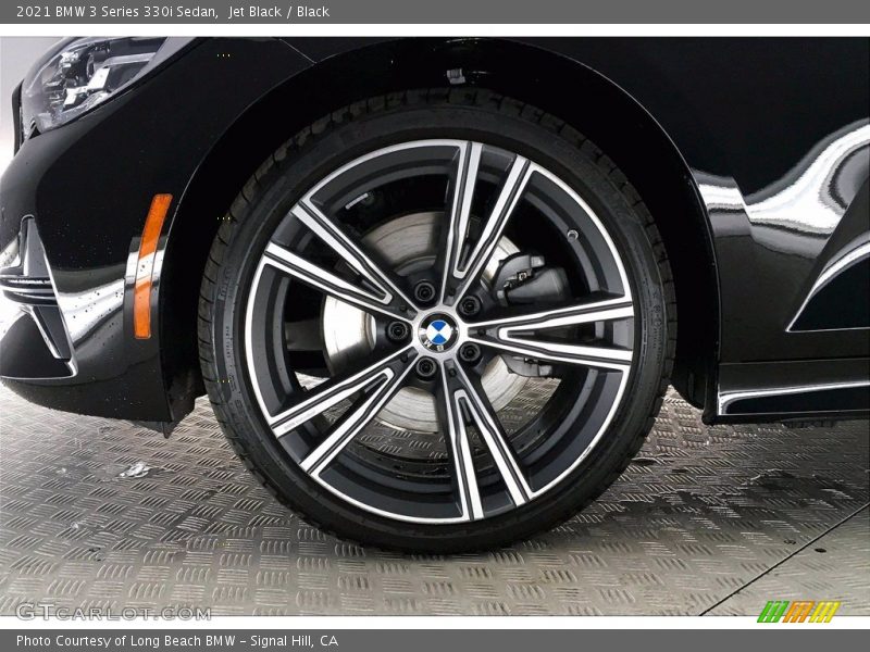Jet Black / Black 2021 BMW 3 Series 330i Sedan