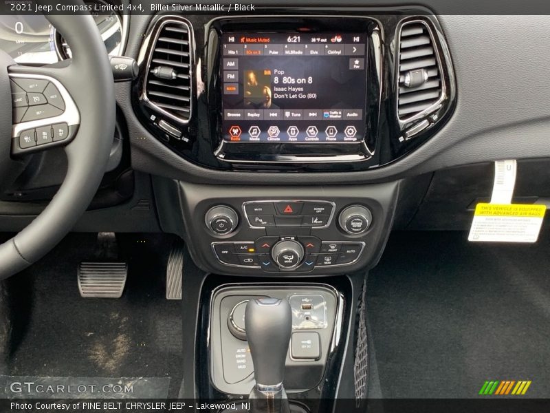 Billet Silver Metallic / Black 2021 Jeep Compass Limited 4x4