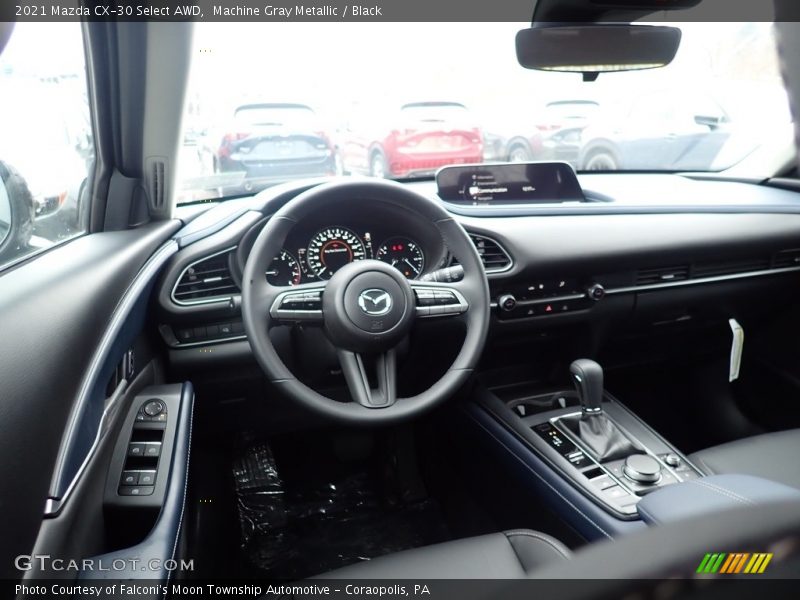 Machine Gray Metallic / Black 2021 Mazda CX-30 Select AWD