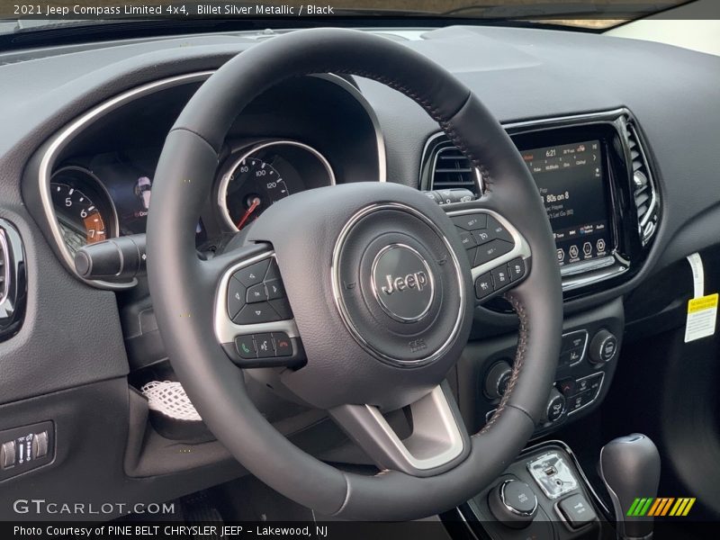 Billet Silver Metallic / Black 2021 Jeep Compass Limited 4x4