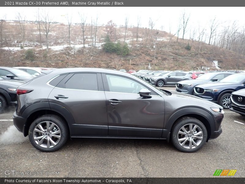 Machine Gray Metallic / Black 2021 Mazda CX-30 Preferred AWD