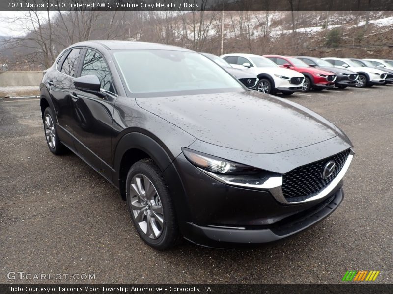 Machine Gray Metallic / Black 2021 Mazda CX-30 Preferred AWD