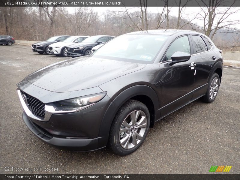 Machine Gray Metallic / Black 2021 Mazda CX-30 Preferred AWD