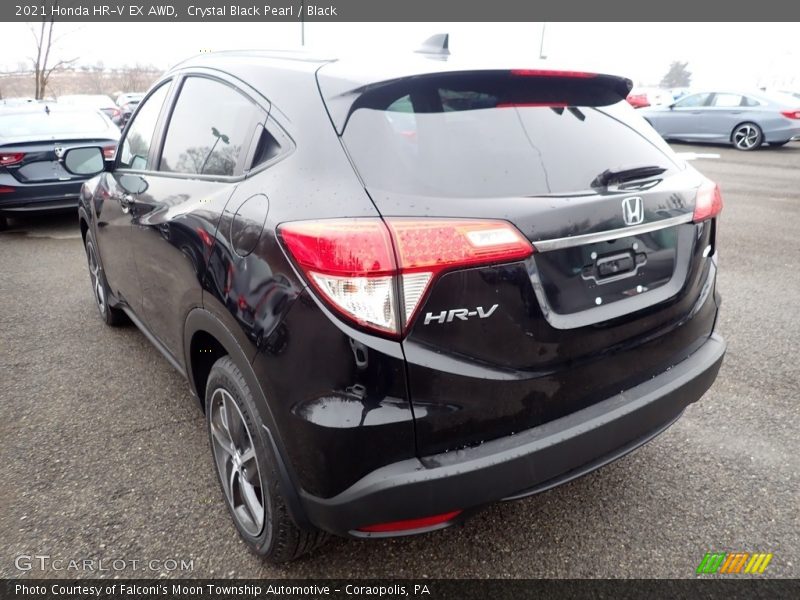 Crystal Black Pearl / Black 2021 Honda HR-V EX AWD