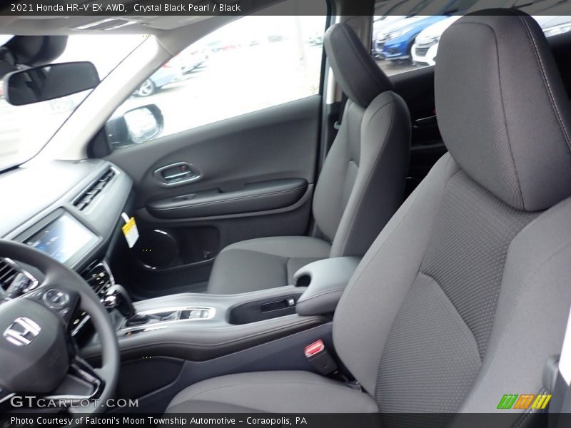 Crystal Black Pearl / Black 2021 Honda HR-V EX AWD