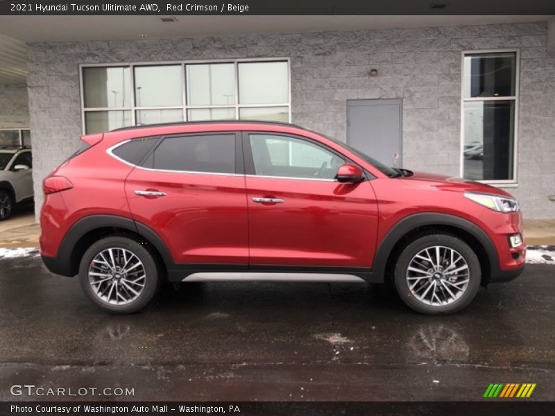  2021 Tucson Ulitimate AWD Red Crimson