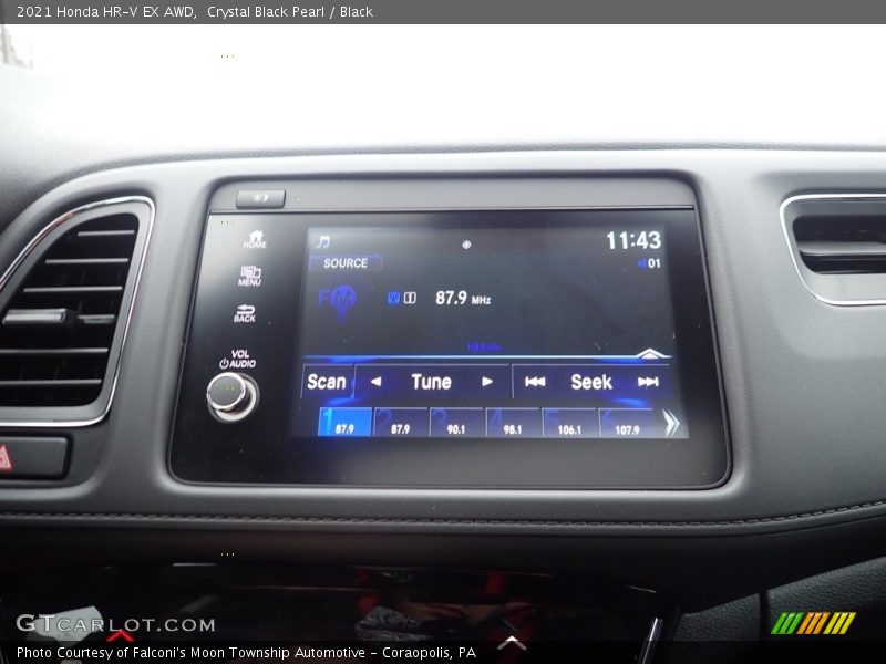 Crystal Black Pearl / Black 2021 Honda HR-V EX AWD