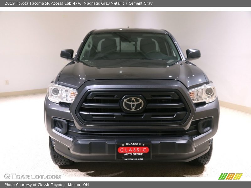 Magnetic Gray Metallic / Cement Gray 2019 Toyota Tacoma SR Access Cab 4x4