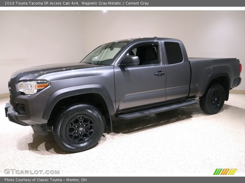 Magnetic Gray Metallic / Cement Gray 2019 Toyota Tacoma SR Access Cab 4x4