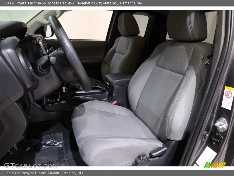 Magnetic Gray Metallic / Cement Gray 2019 Toyota Tacoma SR Access Cab 4x4