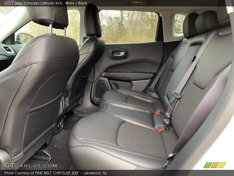 White / Black 2021 Jeep Compass Latitude 4x4