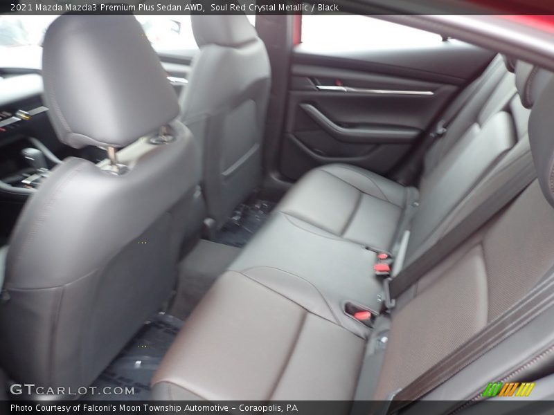 Soul Red Crystal Metallic / Black 2021 Mazda Mazda3 Premium Plus Sedan AWD