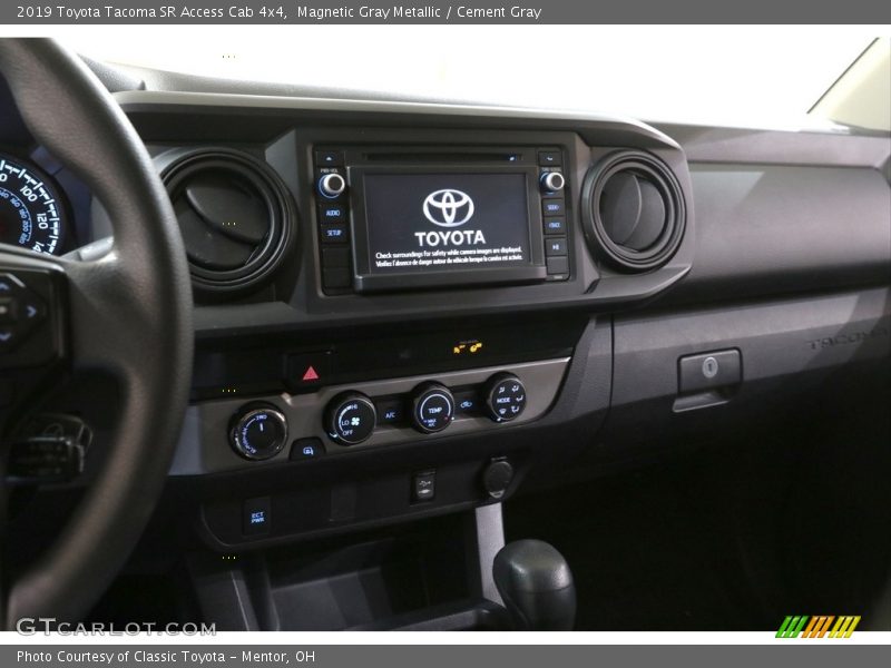 Magnetic Gray Metallic / Cement Gray 2019 Toyota Tacoma SR Access Cab 4x4