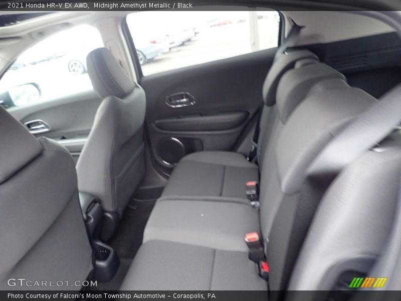 Midnight Amethyst Metallic / Black 2021 Honda HR-V EX AWD