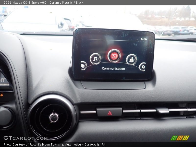 Ceramic Metallic / Black 2021 Mazda CX-3 Sport AWD