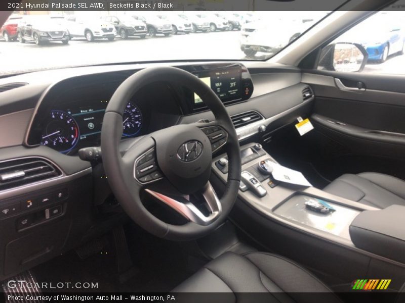 Becketts Black / Black 2021 Hyundai Palisade SEL AWD