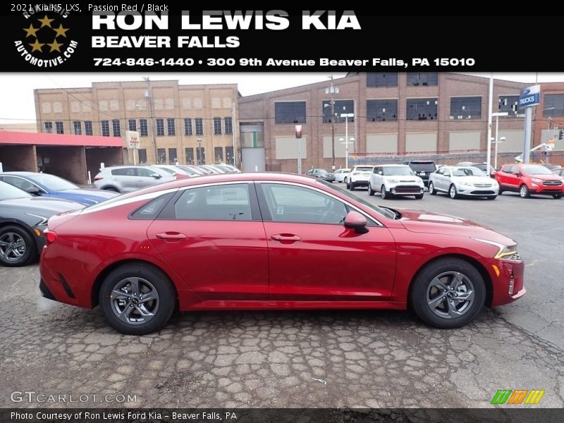 Passion Red / Black 2021 Kia K5 LXS