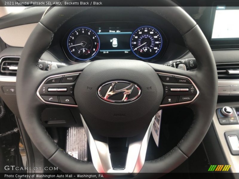 Becketts Black / Black 2021 Hyundai Palisade SEL AWD