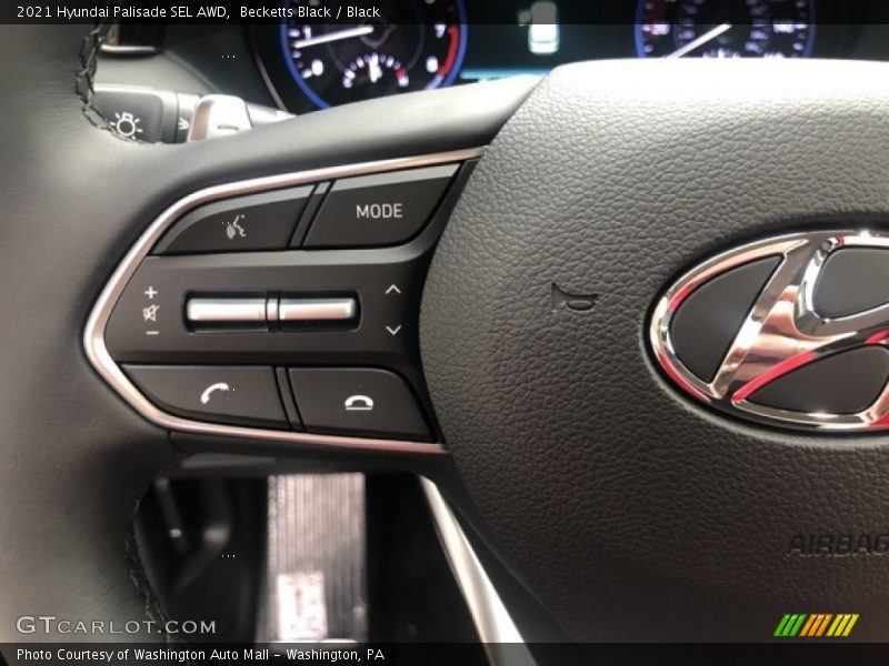 Becketts Black / Black 2021 Hyundai Palisade SEL AWD