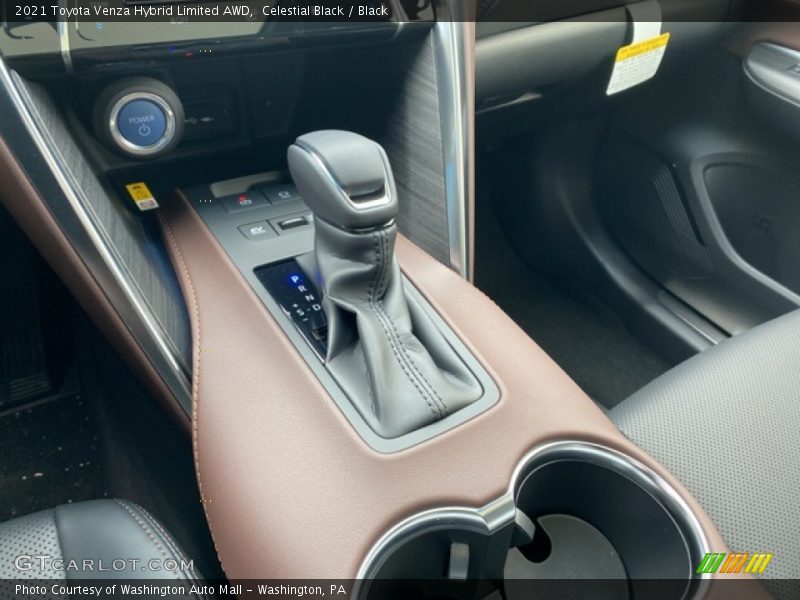 Celestial Black / Black 2021 Toyota Venza Hybrid Limited AWD