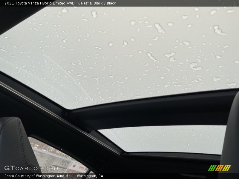 Celestial Black / Black 2021 Toyota Venza Hybrid Limited AWD
