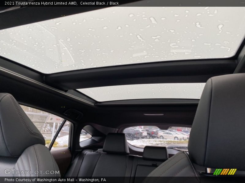 Celestial Black / Black 2021 Toyota Venza Hybrid Limited AWD