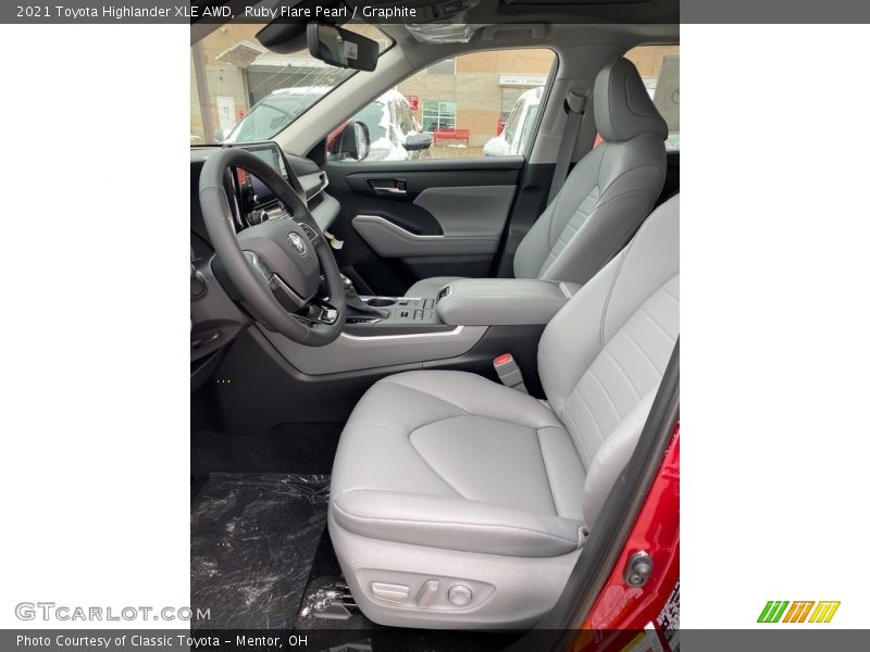 Ruby Flare Pearl / Graphite 2021 Toyota Highlander XLE AWD