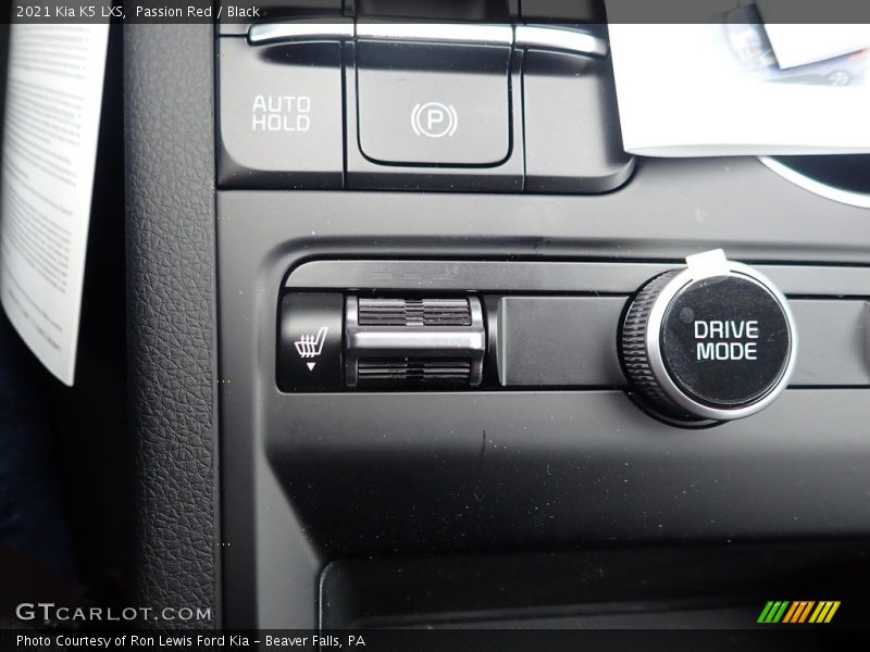Passion Red / Black 2021 Kia K5 LXS