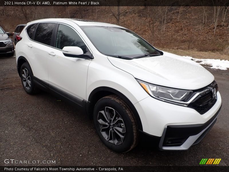 Front 3/4 View of 2021 CR-V EX AWD