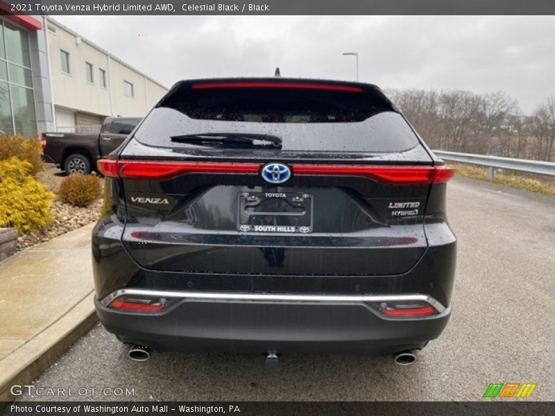Celestial Black / Black 2021 Toyota Venza Hybrid Limited AWD