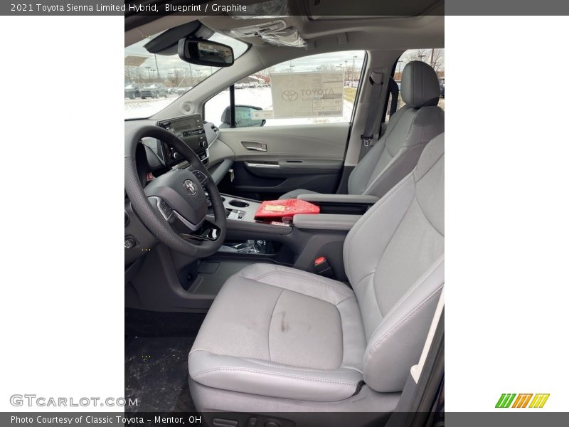 Blueprint / Graphite 2021 Toyota Sienna Limited Hybrid