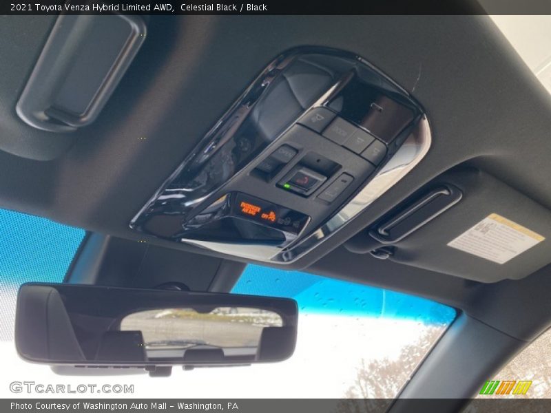 Celestial Black / Black 2021 Toyota Venza Hybrid Limited AWD