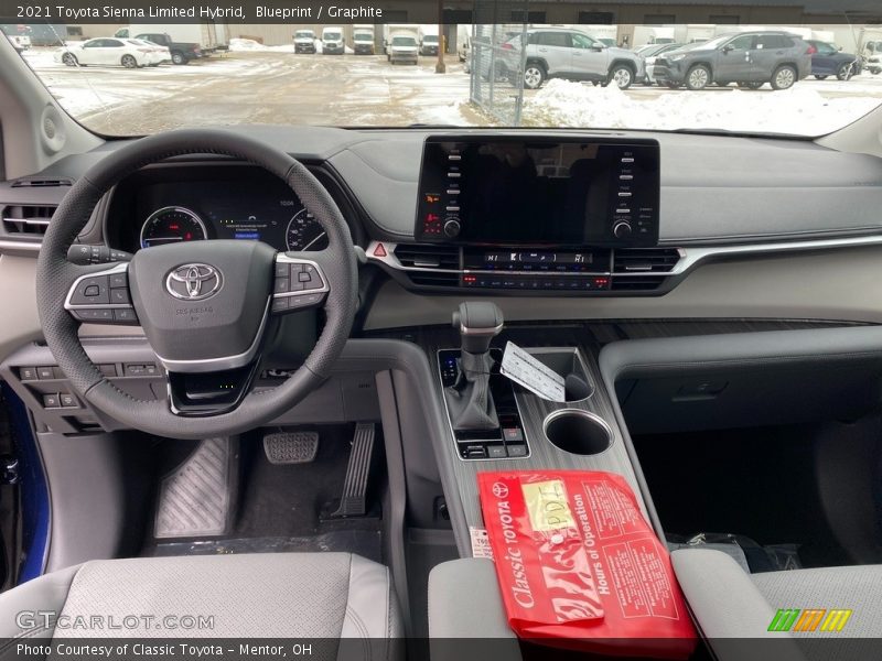 Blueprint / Graphite 2021 Toyota Sienna Limited Hybrid