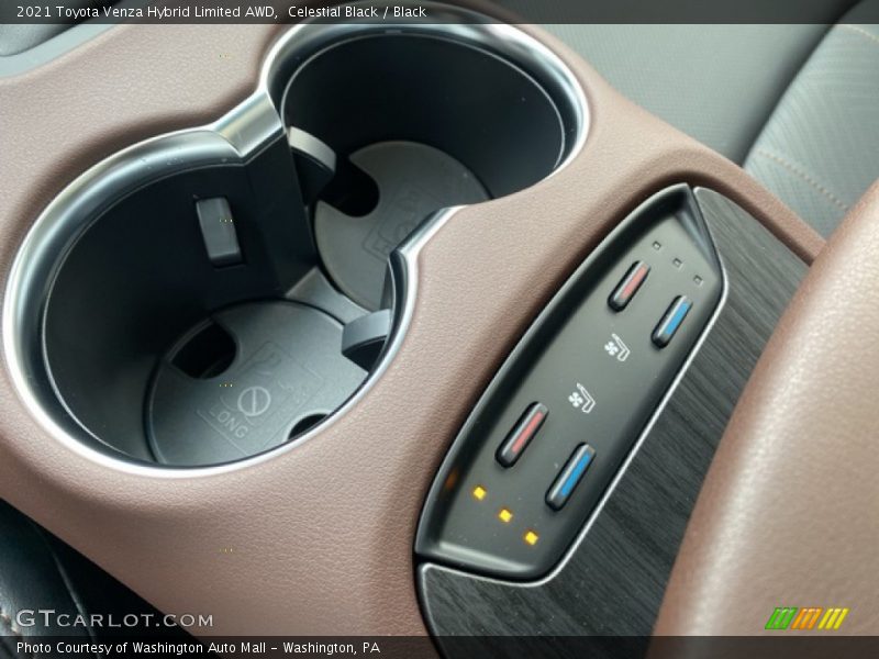 Celestial Black / Black 2021 Toyota Venza Hybrid Limited AWD